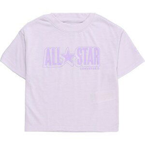 CONVERSE Tričko 'ALL STAR' pastelová fialová / světle fialová