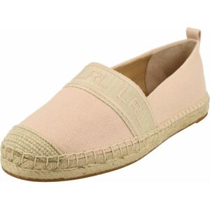 Lauren Ralph Lauren Espadrilky 'CAYLEE III' béžová / pink