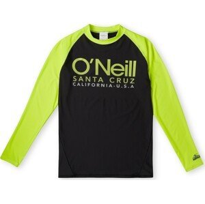 O'NEILL Funkční tričko 'Cali' svítivě zelená / černá