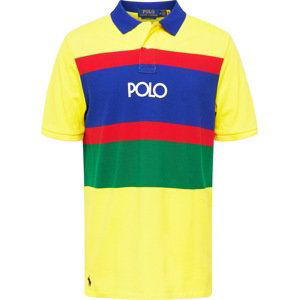 Polo Ralph Lauren Tričko modrá / žlutá / trávově zelená / červená