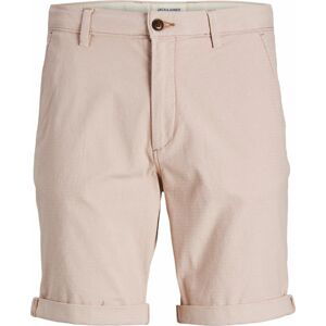 JACK & JONES Chino kalhoty 'Fury' pudrová