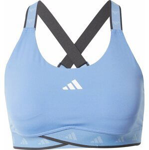 ADIDAS PERFORMANCE Sportovní podprsenka světlemodrá / černá / bílá