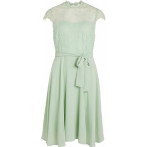 VILA Koktejlové šaty 'DIONA' pastelově zelená