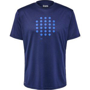 Hummel Funkční tričko 'Court' námořnická modř / světlemodrá