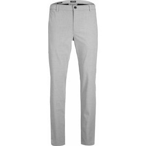 JACK & JONES Chino kalhoty 'Ollie Benji' světle šedá