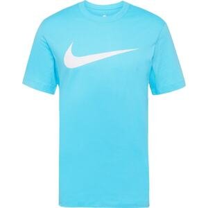 Nike Sportswear Tričko tyrkysová / bílá
