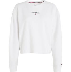 Tommy Jeans Mikina modrá / červená / černá / bílá