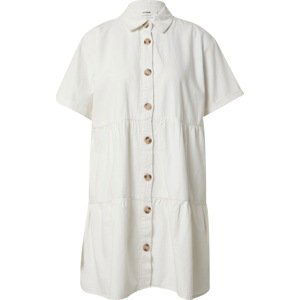 Cotton On Košilové šaty 'DARCY' offwhite