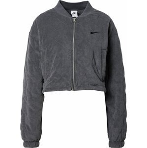 Nike Sportswear Přechodná bunda šedá