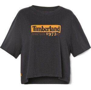 TIMBERLAND Tričko medová / černá