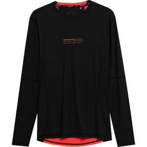 4F Funkční tričko jasně červená / černá