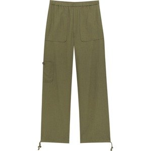 Pull&Bear Kalhoty khaki