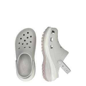 Crocs Pantofle 'Mega Crush' světle šedá