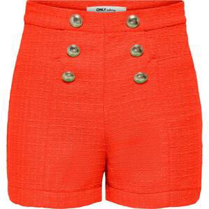 ONLY Kalhoty oranžová