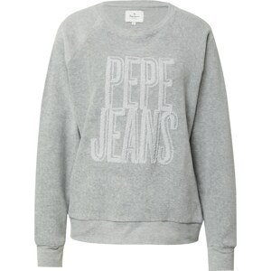 Pepe Jeans Mikina 'RUBY' šedá / světle šedá