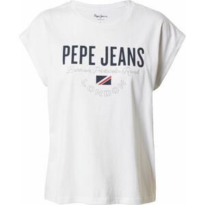 Pepe Jeans Tričko 'PARKER' námořnická modř / červená / černá / bílá