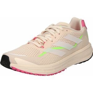 ADIDAS PERFORMANCE Sportovní boty béžová / světle šedá / světle zelená / pitaya