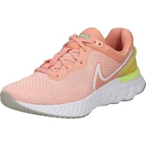 NIKE Běžecká obuv 'Miler 3' citronová / pink / bílá