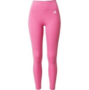 ADIDAS PERFORMANCE Sportovní kalhoty pink / bílá