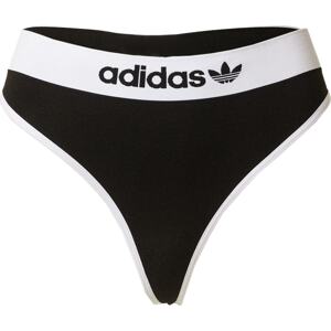 ADIDAS ORIGINALS Tanga černá / bílá