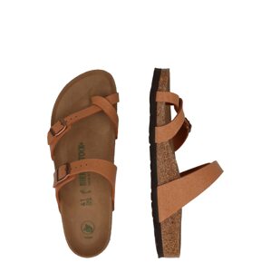 BIRKENSTOCK Žabky 'Mayari' světle hnědá