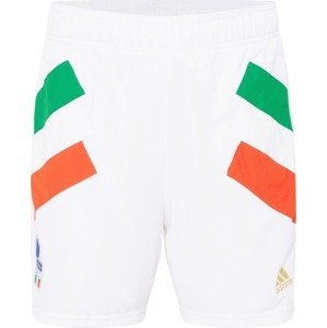 ADIDAS SPORTSWEAR Sportovní kalhoty 'FIGC Italien' zlatě žlutá / trávově zelená / jasně červená / bílá
