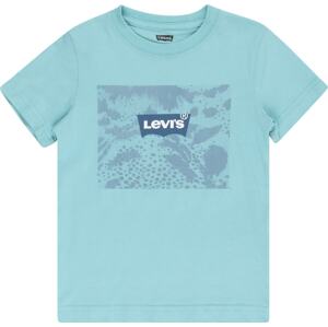 LEVI'S Tričko 'Odessy' chladná modrá / světlemodrá / bílá