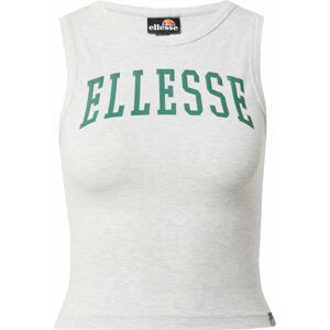 ELLESSE Top 'Fliss' šedý melír / nefritová