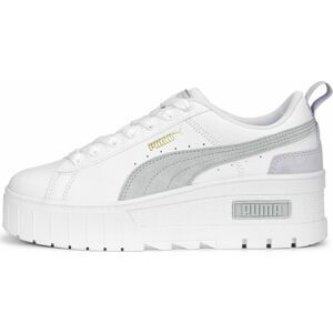 PUMA Tenisky 'Mayze Wedge Pastel Wns' zlatá / pastelově zelená / fialová / bílá