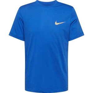 Nike Sportswear Tričko královská modrá / žlutá / růžová