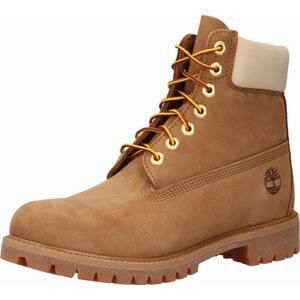 TIMBERLAND Šněrovací boty béžová / hnědá