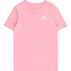 Nike Sportswear Tričko 'FUTURA' starorůžová / bílá