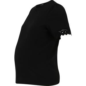 Vero Moda Maternity Tričko 'PANNA GLENN' černá