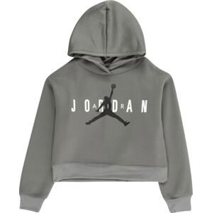 Jordan Mikina 'JUMPMAN' šedá / černá / bílá