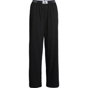 Calvin Klein Underwear Pyžamové kalhoty 'CK96' černá / bílá