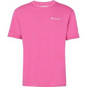 Champion Authentic Athletic Apparel Tričko pink / bílá