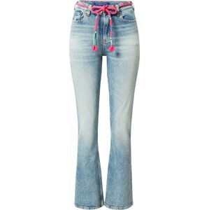 SCOTCH & SODA Džíny 'The Charm flared jeans — Summer shower' modrá džínovina