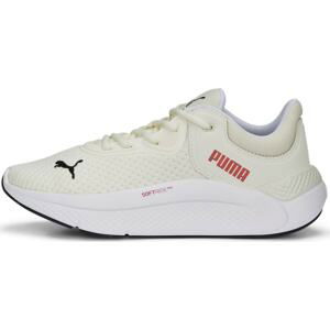 PUMA Sportovní boty 'Softride Pro' krémová / pastelově červená / černá