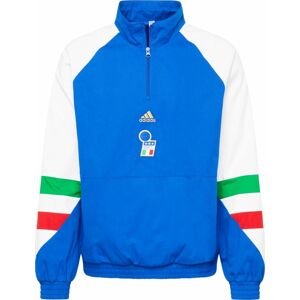 ADIDAS SPORTSWEAR Sportovní bunda modrá / zelená / červená / bílá