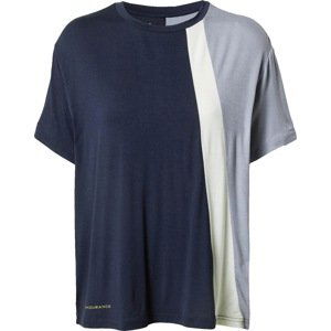 ENDURANCE Funkční tričko 'Carla' námořnická modř / chladná modrá / bílá