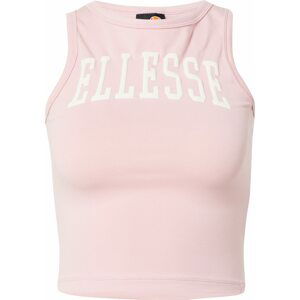 ELLESSE Top 'Fliss' světle růžová / offwhite