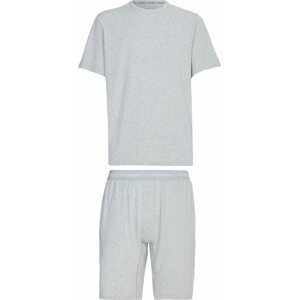 Calvin Klein Underwear Pyžamo krátké šedý melír