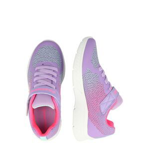 SKECHERS Tenisky pastelová modrá / světle fialová / pink / bílá