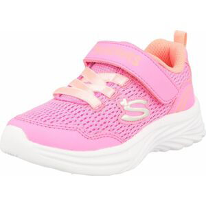 SKECHERS Tenisky orchidej / bílá