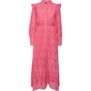 VERO MODA Košilové šaty 'ISABEL' světle růžová
