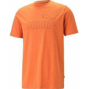 PUMA Funkční tričko oranžová / humrová