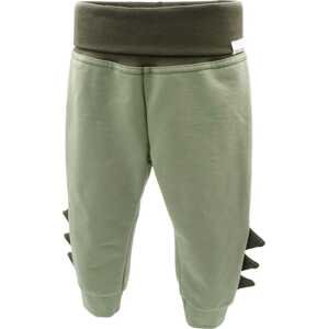 MAXIMO Kalhoty khaki / tmavě zelená