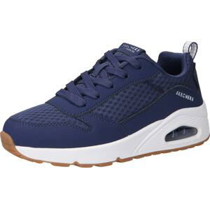 SKECHERS Tenisky marine modrá / bílá