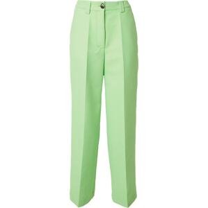 Essentiel Antwerp Kalhoty se sklady v pase světle zelená