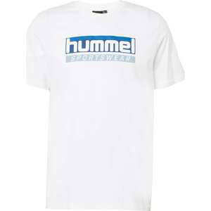 Hummel Tričko modrá / bílá